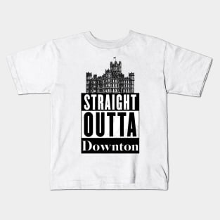Straight Outta Downton Kids T-Shirt